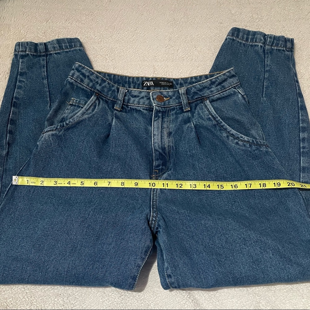 Zara Baggy Slouchy High Rise Balloon Cut Jeans - Picture 6 of 11